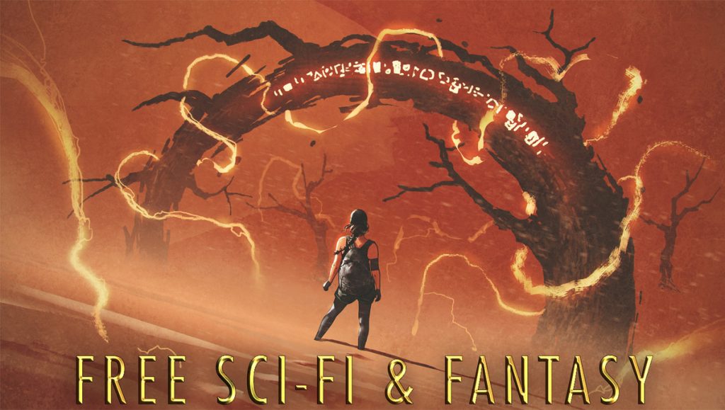 free scifi and fantasy book fair banner