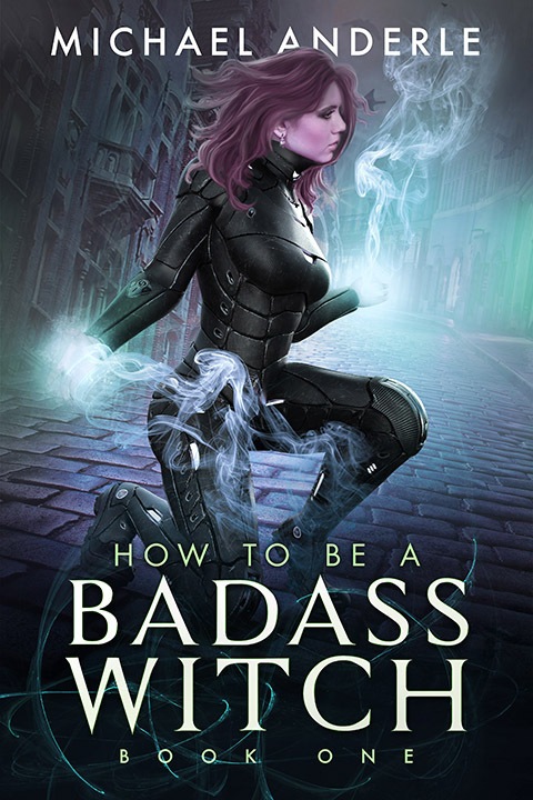 Bad ass witch e-book cover