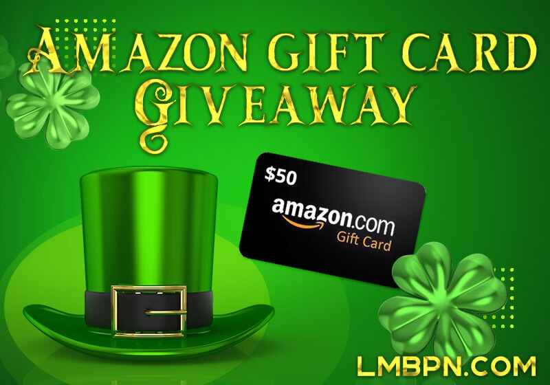 March Shenanigans 50 Amazon T Card Giveaway