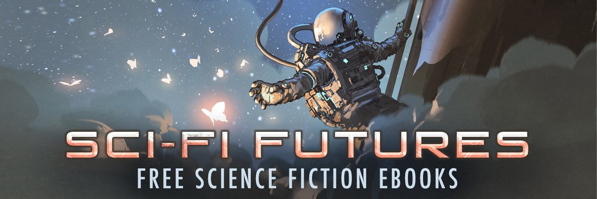 Sci-fi book promo banner