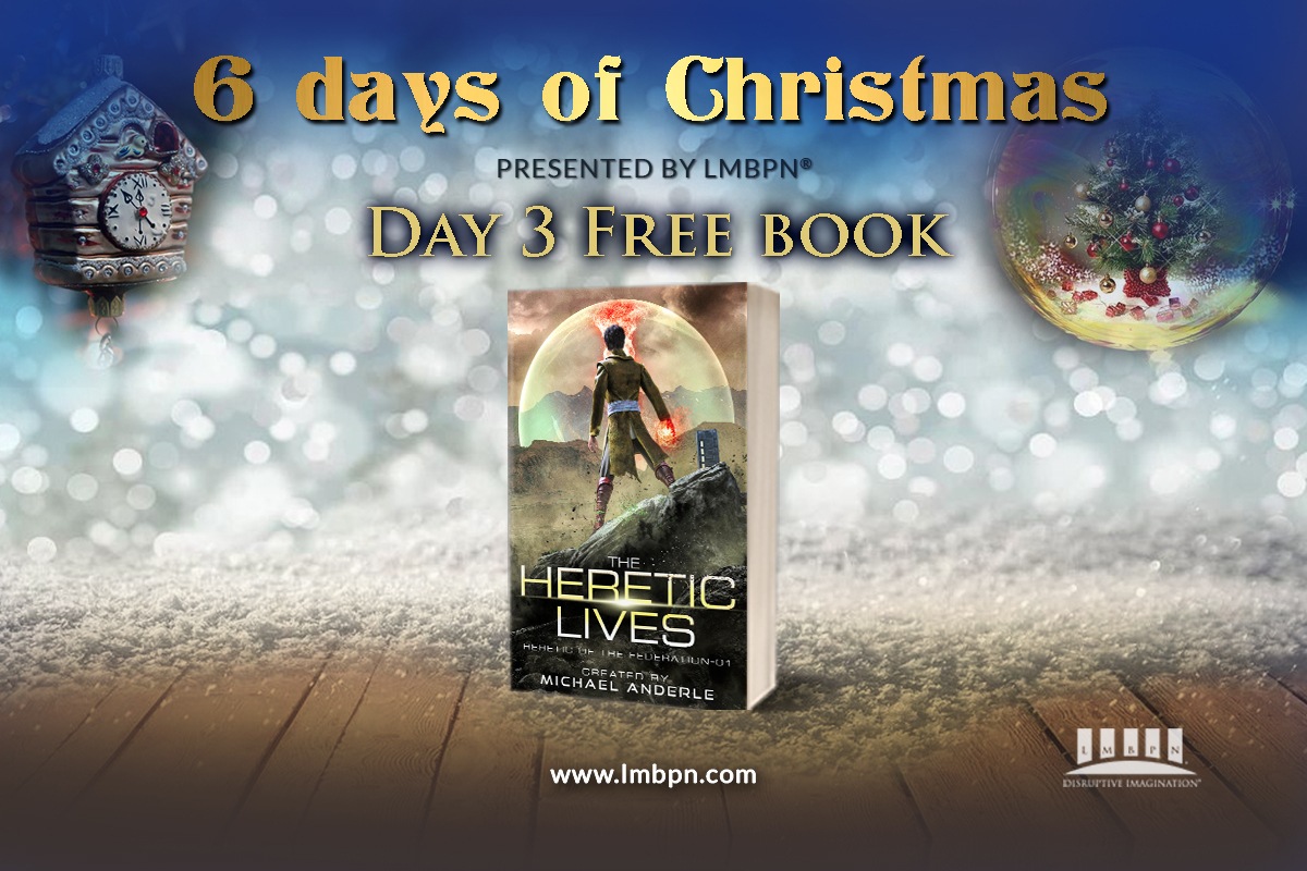 x-mas day 3 giveaway The Heretic Lives