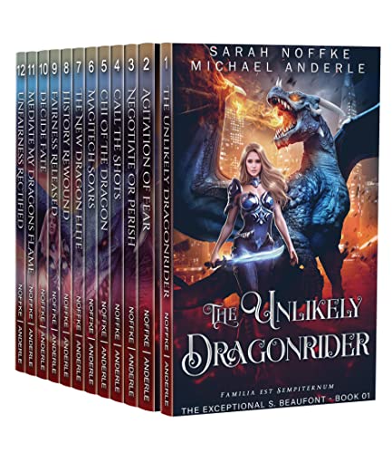 The exceptional Sophia Beaumont boxed set e-book books 1-12 cover