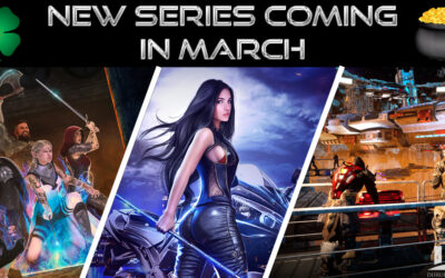 Three exciting new series are coming your way in March!