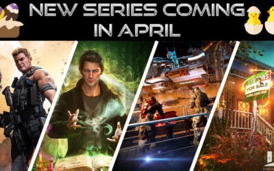 Four spectacular new series are coming your way in April!