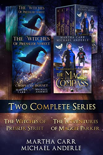 Terranavis Adventures – Two Complete Series: The Adventures of Maggie Parker and The Witches of Pressler Street