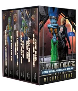 UNLIKELY BOUNTY HUNTERS COMPLETE SERIES BOXED SET COVER