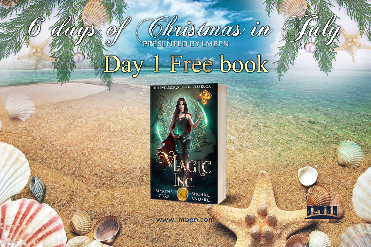 Magic Inc. Day one Book giveaway banner