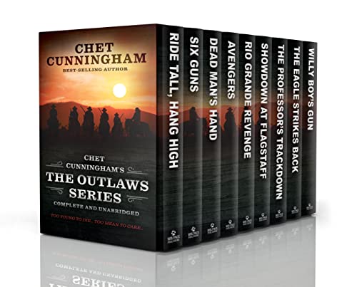 Chet Cunninghams outlaw series e-book cover