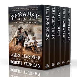 Faraday complete epic western series e-book cover