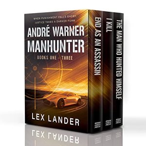 ANDRE WARNER MANHUNTER BOOKS 1-3 E-BOOK COVER