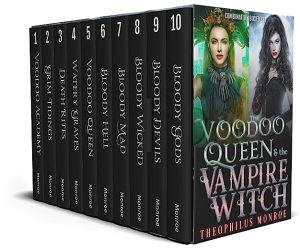 The Voodoo Queen and The Vampire Witch Two complete Series e-book cover