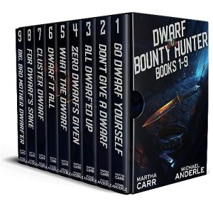 Dwarf Bounty Hunter books 1-9 cover