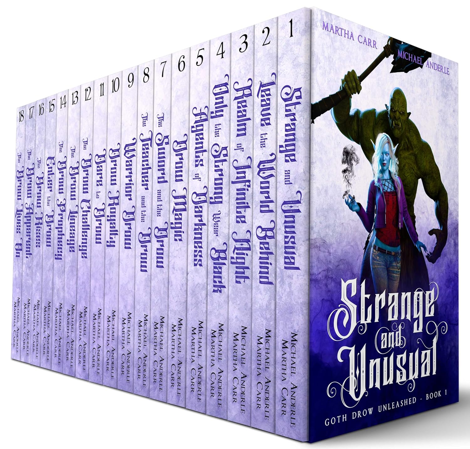 Goth Drow Unleashed Complete Series Boxed Set